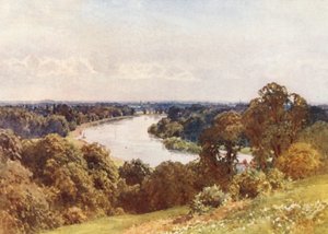リッチモンド・ヒルより（カラーリトグラフ） 作： Harold Sutton Palmer