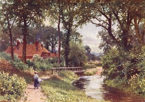 ザ・ボーン、チョバム（カラーリトグラフ） 作： Harold Sutton Palmer