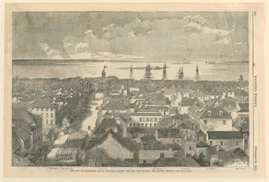 ハーパーズ ウィークリー、1861 年 12 月 28 日、p. 822。 作： Harper and Bros., New York, New York, USA