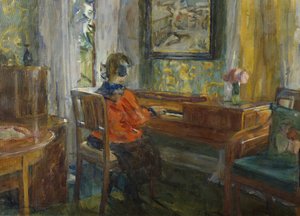曾祖母のピアノで 作： Harriet Backer