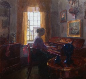 ラベンダー 作： Harriet Backer