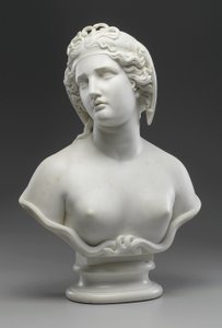 メデューサ 作： Harriet Goodhue Hosmer