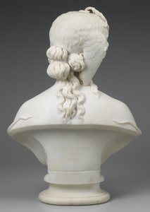 メデューサ、1854年頃（大理石） 作： Harriet Goodhue Hosmer