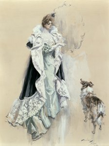 最終説明、1902（紙、トイレ、ガッシュ、鉛筆）
