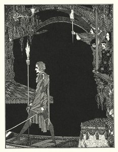 エドガー・アラン・ポー：割り当て（リトグラフ） 作： Harry Clarke