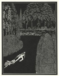 エドガー・アラン・ポー：マリー・ロジェの謎（リトグラフ） 作： Harry Clarke