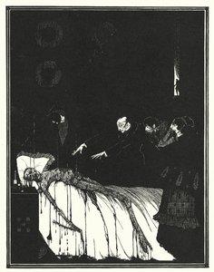 エドガー・アラン・ポー：オブロング・ボックス（リトグラフ） 作： Harry Clarke