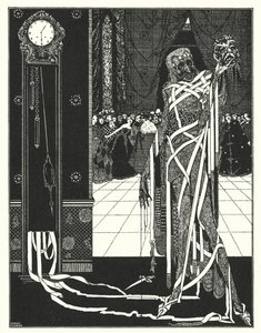 エドガー・アラン・ポー：落とし穴と振り子（リトグラフ） 作： Harry Clarke
