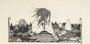 イラストリストの一番上にあるイラスト。 作： Harry Clarke