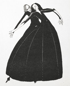 ばかげた願い」という物語のためのイラスト。 作： Harry Clarke