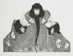青ひげのイラスト。 作： Harry Clarke