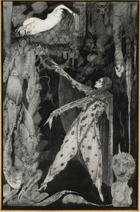 ゲーテのファウストへの挿絵、1924-1925 作： Harry Clarke