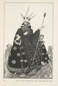 エルフの丘「と老人は言った。 作： Harry Clarke