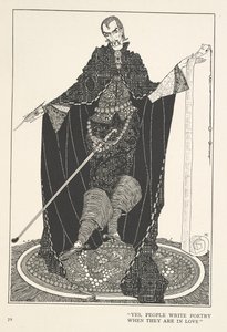 幸運のガロッシュ。そう、人は恋をすると詩を書く。 作： Harry Clarke