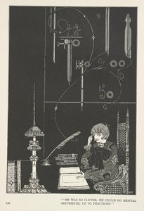 雪の女王彼はとても賢く、分数まで暗算することができた。 作： Harry Clarke