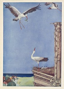 コウノトリ 作： Harry Clarke