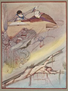 アッシャー家の崩壊 作： Harry Clarke
