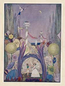 おやゆび姫
彼女はすべての花の女王であるべきだ。 作： Harry Clarke