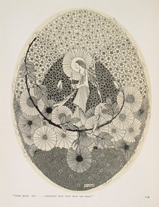来る春へ。"魔法の鍵で...バラを保つ芽を開く".