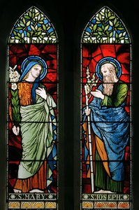 Thursford、St Andrew、James Powell＆Sons、Harry Wooldridge、St Mary＆St Joseph、1873 作： Harry Ellis Wooldridge