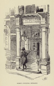 アルバニー、主要な入り口 作： Harry Furniss