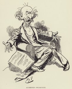 アルジャーノンスウィンバーン 作： Harry Furniss