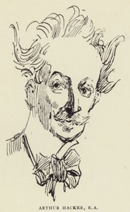 アーサーハッカー、イギリス 作： Harry Furniss