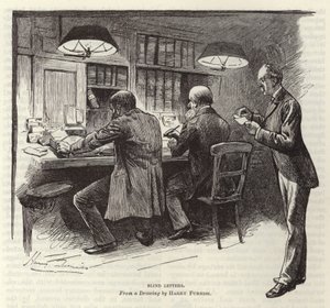 ブラインドレター 作： Harry Furniss