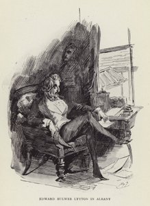 アルバニーのエドワード・ブルワー・リットン 作： Harry Furniss