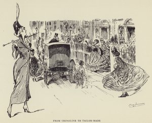 クリノリンからテーラーメイドまで 作： Harry Furniss