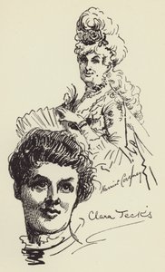 ハリエットコーヴニーとクララジェックス 作： Harry Furniss