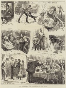 戦争の故郷、トミーアトキンスが故郷の村を再訪 作： Harry Furniss
