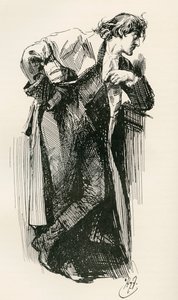 チャールズ・ディケンズの小説「二つの都市の物語」の挿絵 作： Harry Furniss