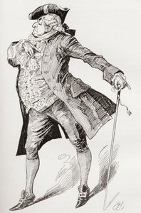 チャールズ・ディケンズの小説「二つの都市の物語」の挿絵 作： Harry Furniss