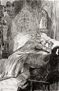 チャールズ・ディケンズの『The Old Curiosity Shop』のイラスト 作： Harry Furniss