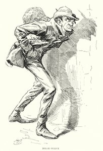 チャールズ・ディケンズの「Great Expectations」のイラスト（リトグラフ）。 作： Harry Furniss