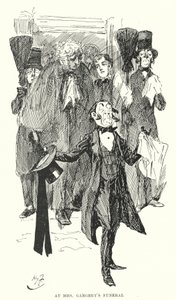 チャールズ・ディケンズの「Great Expectations」のイラスト（リトグラフ）。 作： Harry Furniss