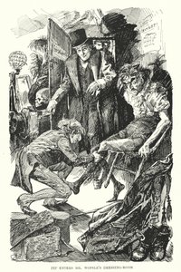 チャールズ・ディケンズの「Great Expectations」のイラスト（リトグラフ）。 作： Harry Furniss