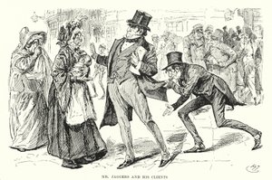 チャールズ・ディケンズの「Great Expectations」のイラスト（リトグラフ）。 作： Harry Furniss