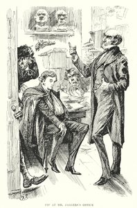 チャールズ・ディケンズの「Great Expectations」のイラスト（リトグラフ）。 作： Harry Furniss