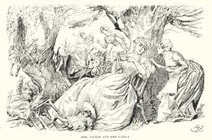 チャールズ・ディケンズの「Great Expectations」のイラスト（リトグラフ）。 作： Harry Furniss