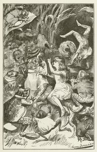 ルイス・キャロルによるシルビーとブルーノのイラスト 作： Harry Furniss