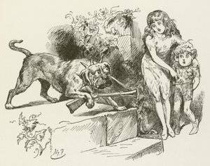 ルイス・キャロルによるシルビーとブルーノのイラスト 作： Harry Furniss