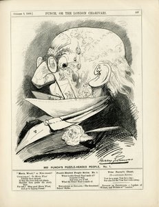『パンチ』のハリー・ファーニス (1854-1925) のイラスト 作： Harry Furniss