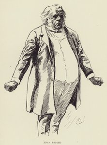 ジョン・ブライト 作： Harry Furniss