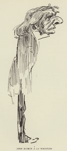 ジョンラスキンアウィスラー 作： Harry Furniss