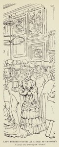 クリスティでのセールでレディバーデットクーツ 作： Harry Furniss
