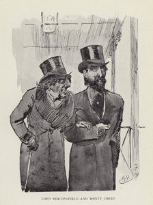 ビーコンズフィールド卿とモンティコリー 作： Harry Furniss
