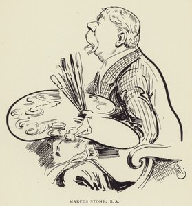 マーカスストーン、RA 作： Harry Furniss