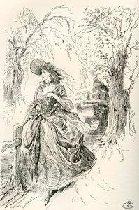 ハレデールさん。 ハリー・ファーニスによるチャールズ・ディケンズの小説バーナビー・ラッジの挿絵、The Testimonial Edition、1910年発行。